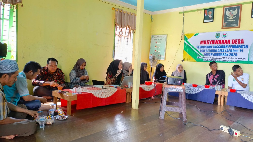 Musdes Perubahan APBDes Tahun Anggaran 2025